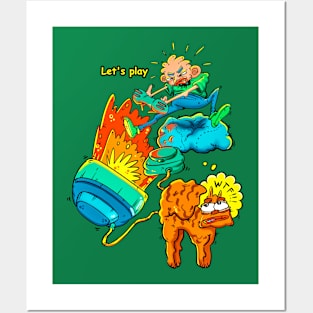 let's play Posters and Art